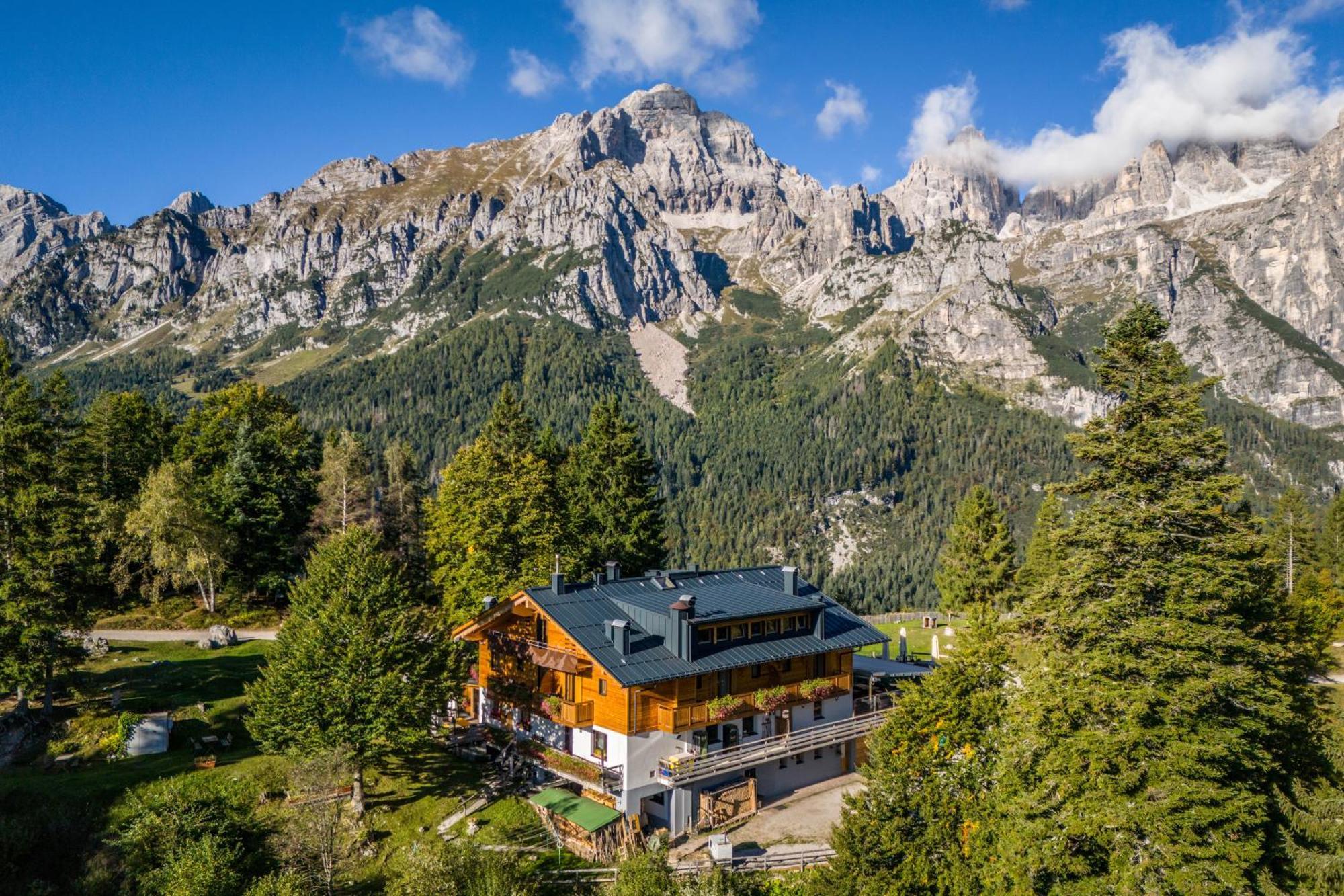 Вилла Rifugio La Montanara Мольвено Экстерьер фото